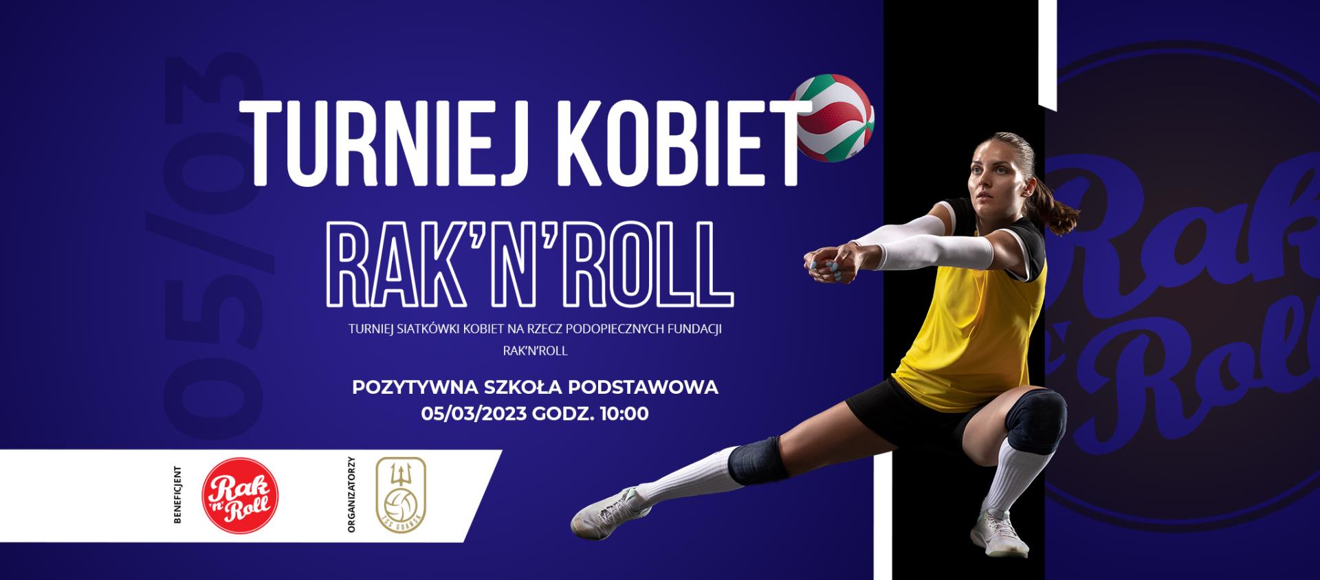 Siatkarski Dzień Kobiet na rzecz Fundacji Rak'nRoll. Wygraj Życie!