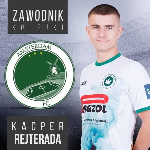 Kacper Rejterada MVP II kolejki!